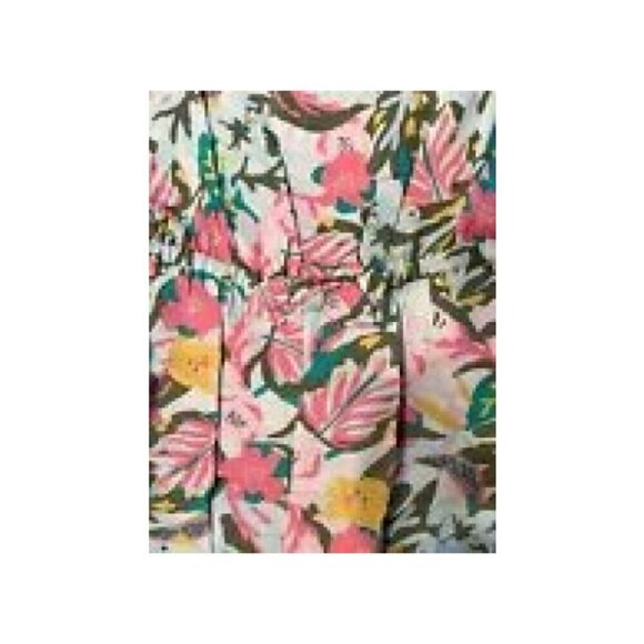 Cat & Jack Girls' Woven Jumpsuit Size XL(14/16) Floral NWT* - Picture 2 of 4